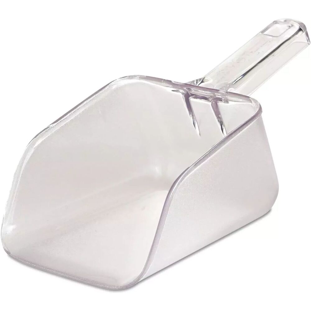 Large 32 oz. Scoop Great for Ice or Dry Ingredients -Clear PC Plastic Utility